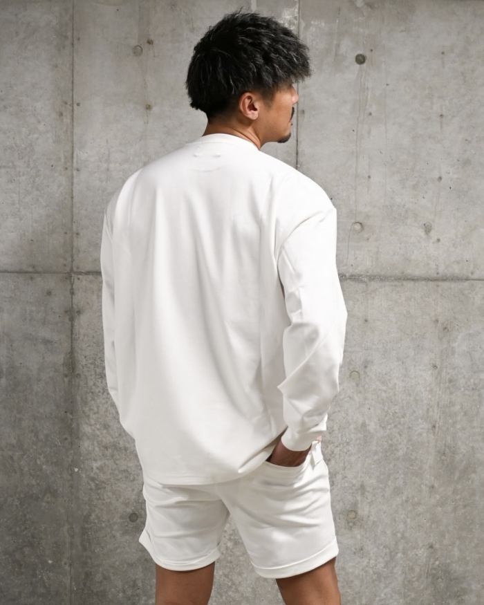 デイリースタイルロングTシャツ（肩ロゴ）