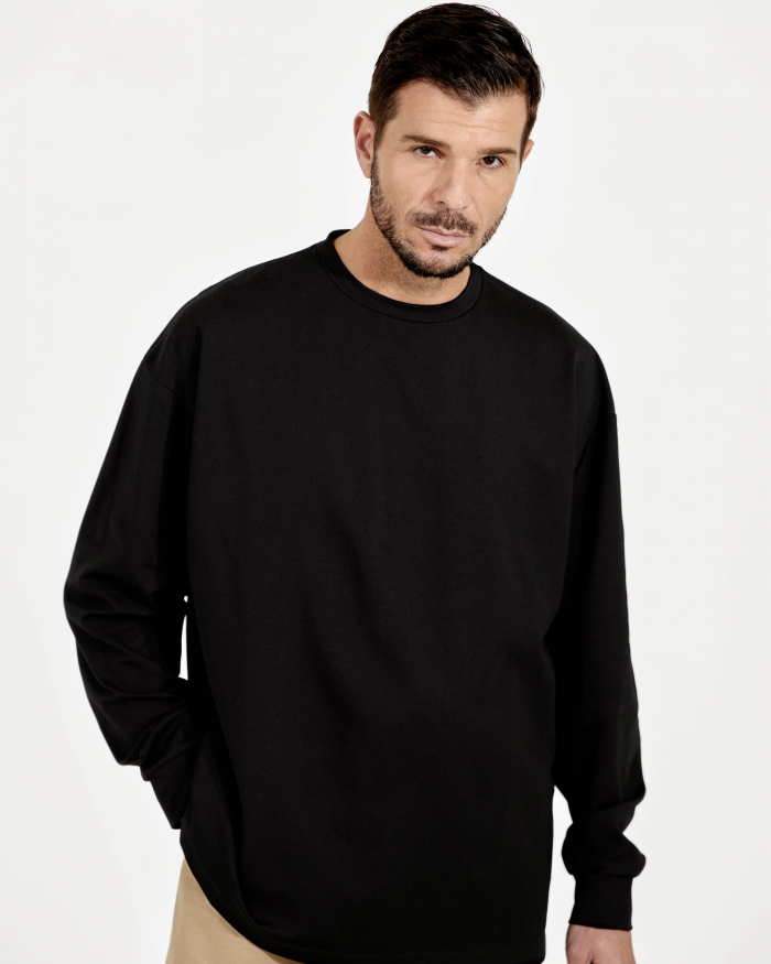 デイリースタイルロングTシャツ（肩ロゴ）