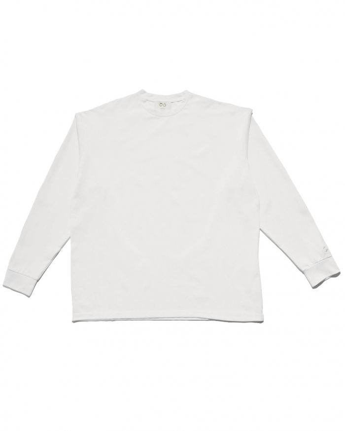 デイリースタイルロングTシャツ(袖ロゴ）
