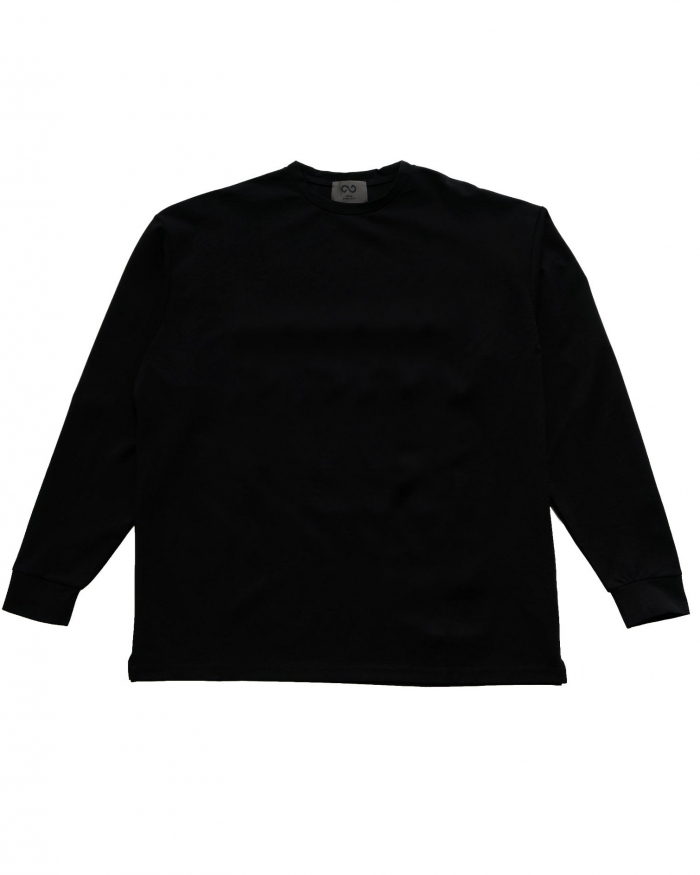デイリースタイルロングTシャツ(袖ロゴ）