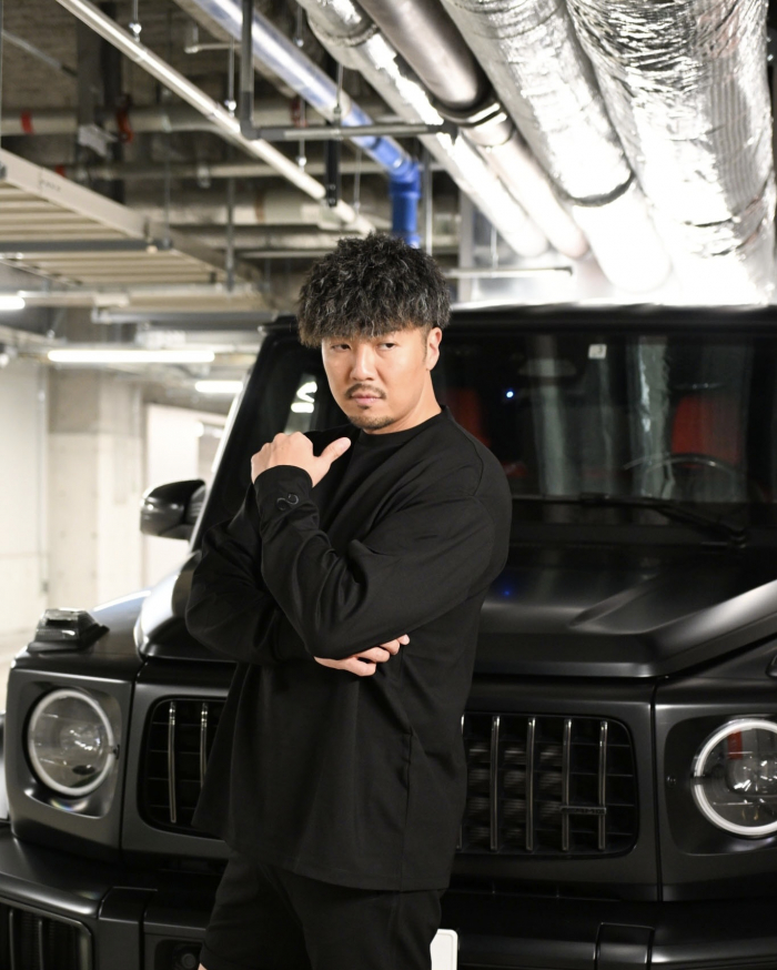 デイリースタイルロングTシャツ(袖ロゴ）