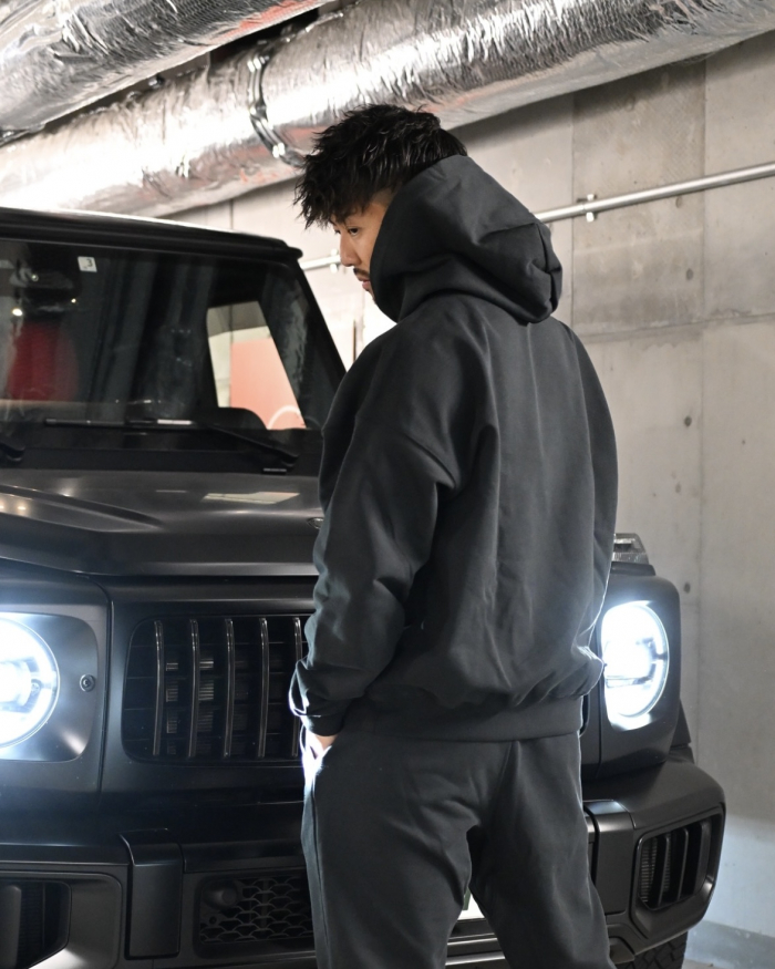 オーバースタイルパーカー