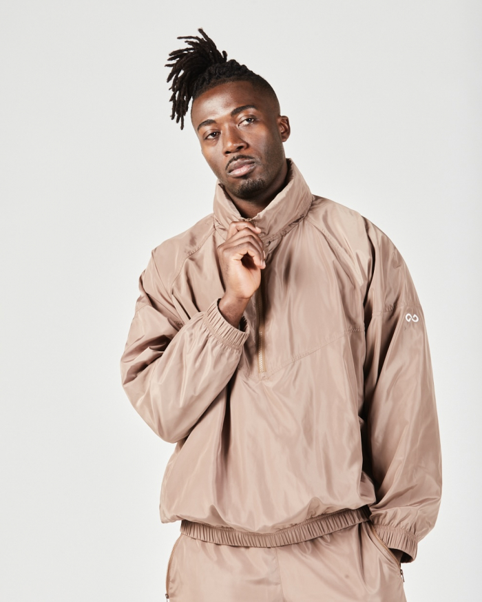 ハーフジップセットアップ（トップス）