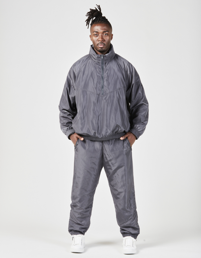 ハーフジップセットアップ(トップス）