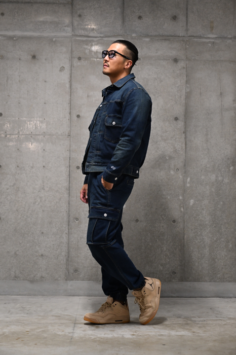 【追加販売】伸縮デニムセットアップ（トップス）